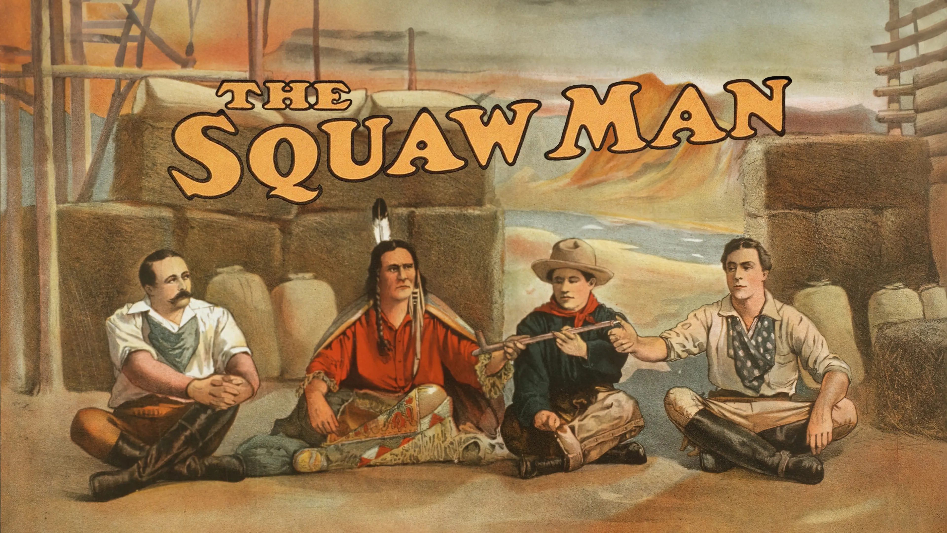 The Squaw Man poster